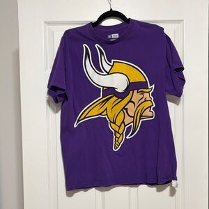 Minnesota Vikings Purple Graphic Shirt